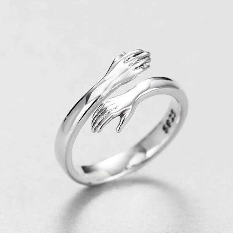 Adjustable ring in silver colour – 15