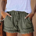 Karen – High life Denim shorts – Light Blue / M
