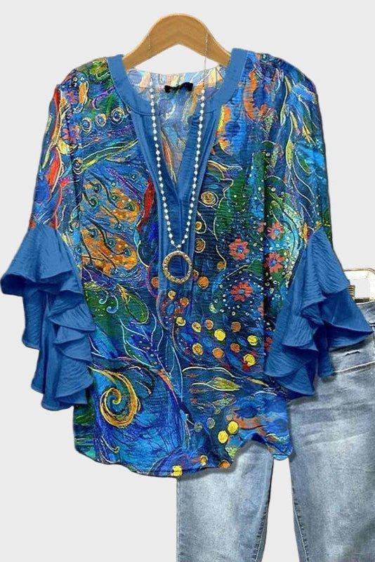 Karen – Artistic Blue – S