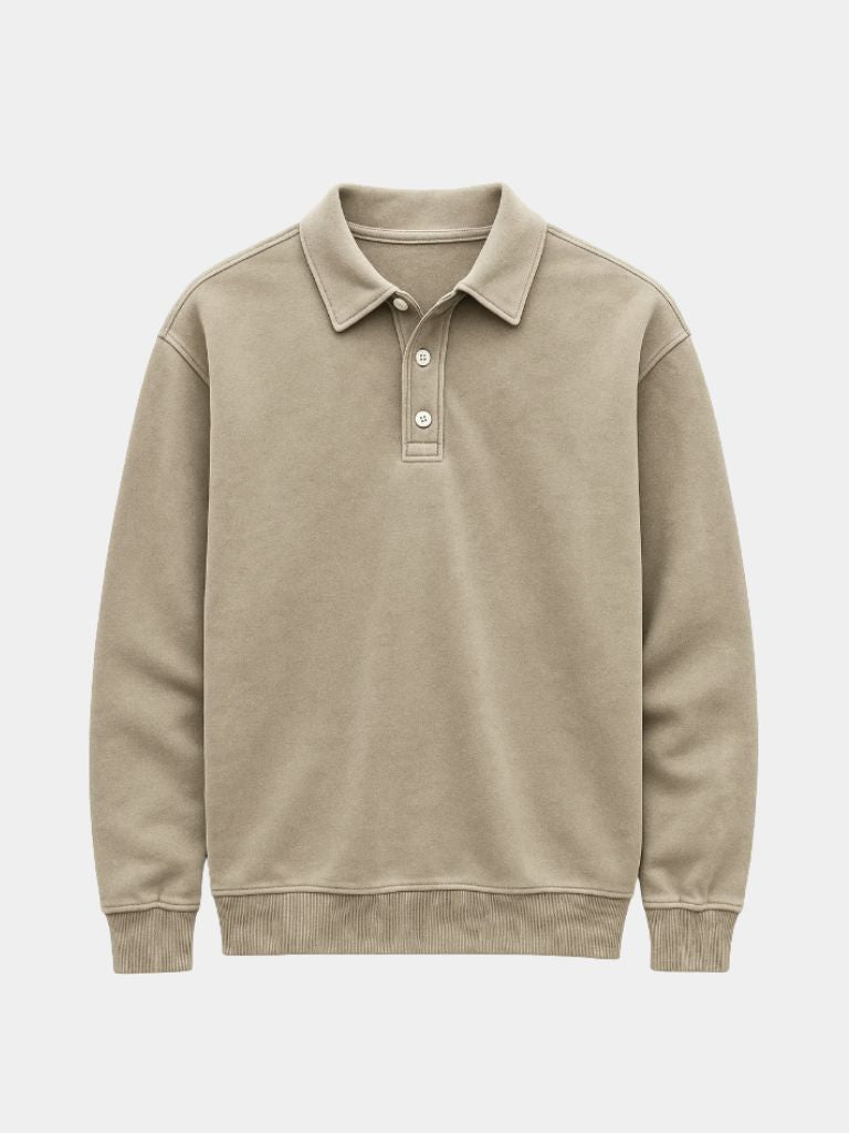 Knud – Canyon Mist Long Sleeve – Khaki / S