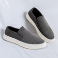 Comfortable Suede Loafers – Beige / 40