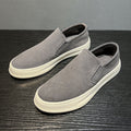Comfortable Suede Loafers – Beige / 41