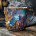 Crystal-infused Mineral Coffee Cup – Blue Ore