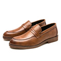 Leather Dress Loafers – Black / 39