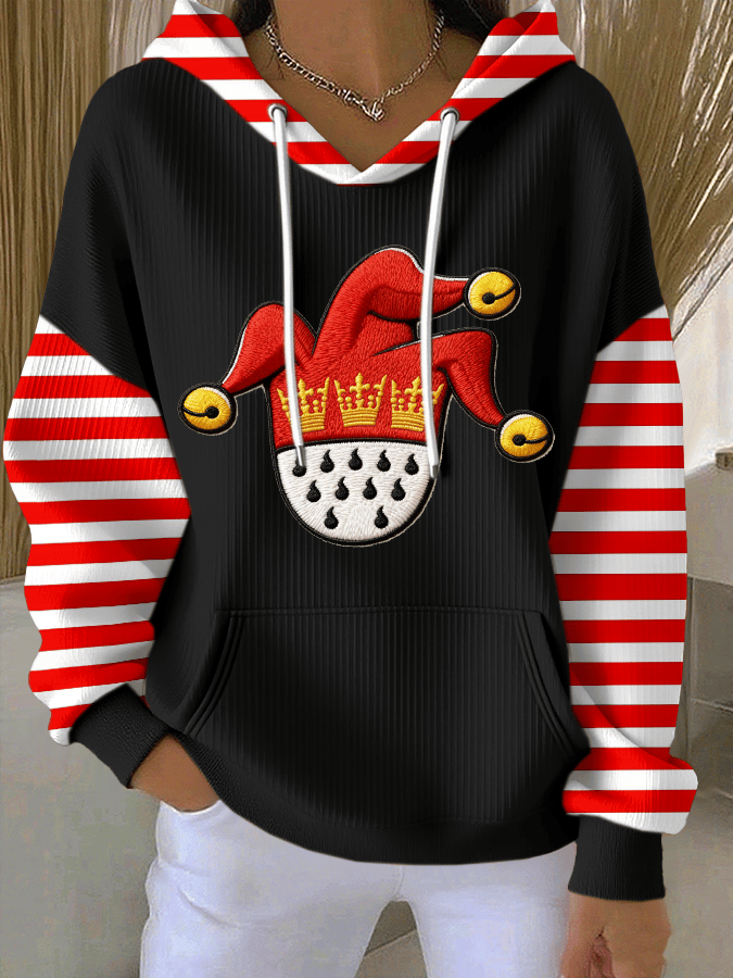 Rikke Carnival Hoodie – Red / S