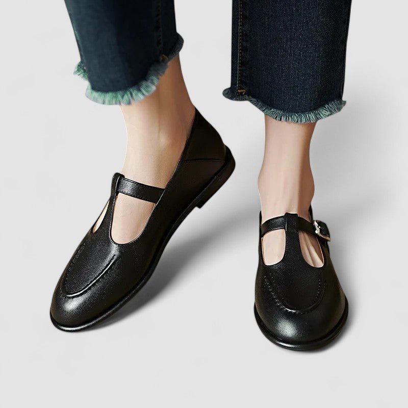 Lærke – Supportive Mary Jane Shoes – Black / 37