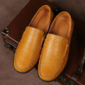 Las Vegas Leather Loafers – Brown / 39