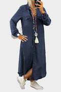 Laura – Denim dress – Light Blue / L