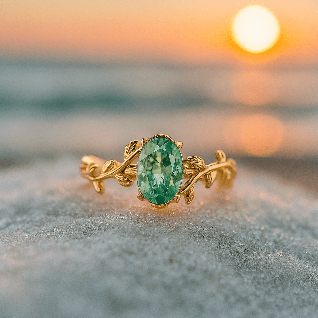 Laura – Gold ring Grønagat – 15