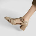 Laura – Supportive Mary Jane Shoes – Brown / 39