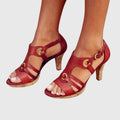 Laura – Supportive Heels – Earth Brown / 36