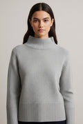Lene – Cashmere Jumper – Grey / One Size