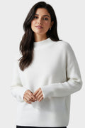 Lene – Cashmere Jumper – Khaki / One Size
