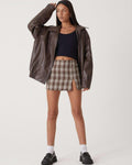 Lene – Oversized jacket – Brown / M