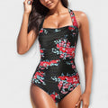 Lina – Swimsuit – Blue / Pink / L