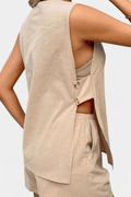 Linen – Set – Peach / S