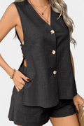 Linen – Set – Peach / M