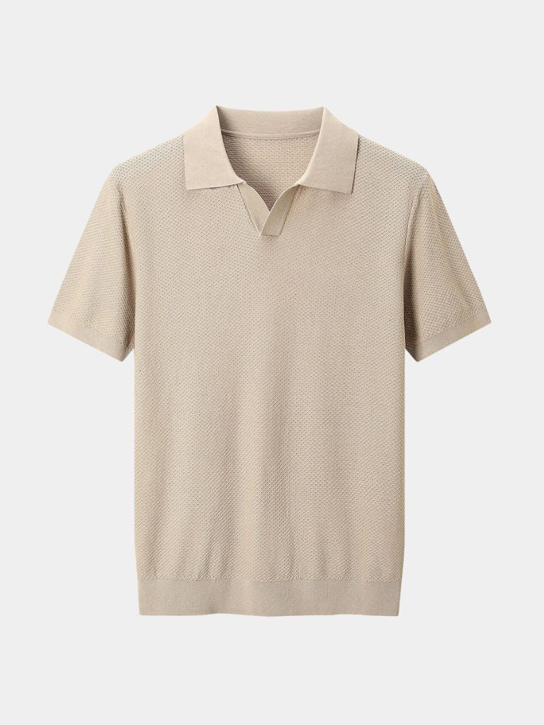 Loke – Brownstone Polo – Dark Grey / M