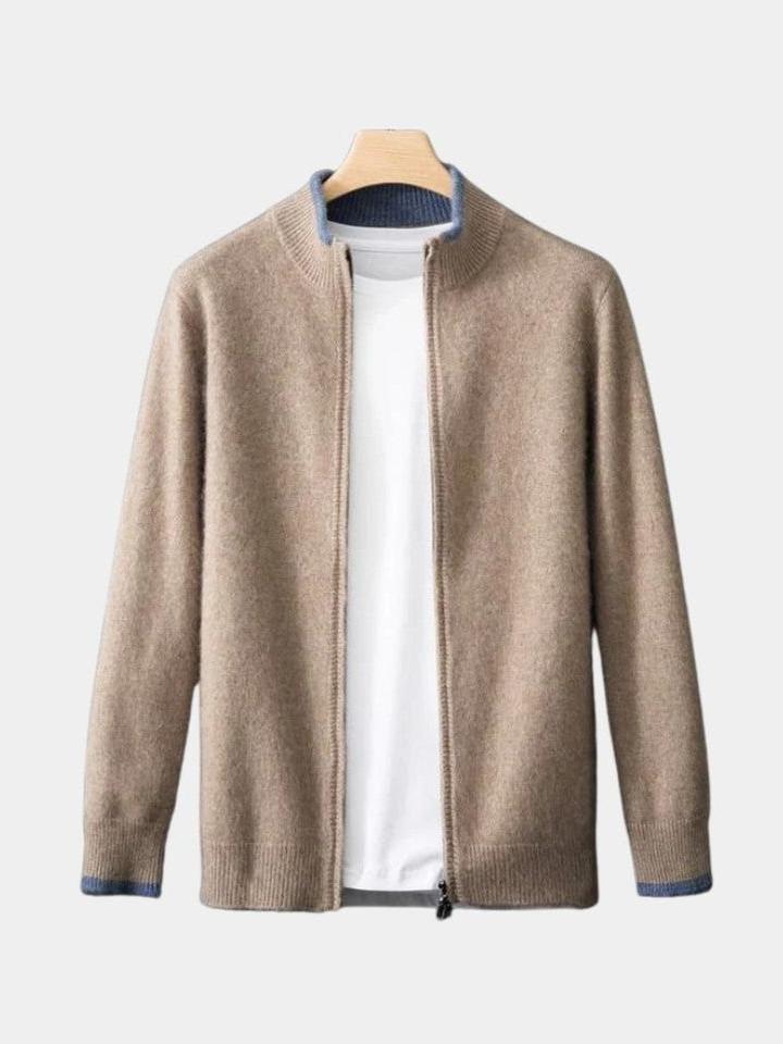 London – Cashmere jacket – Khaki / S
