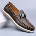Luxury Leather Loafers – Brown / 39