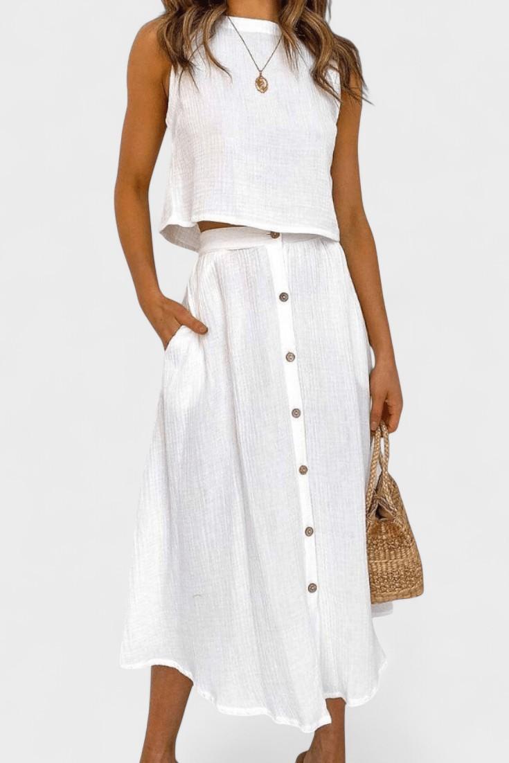 Maja – Soft set – White / S