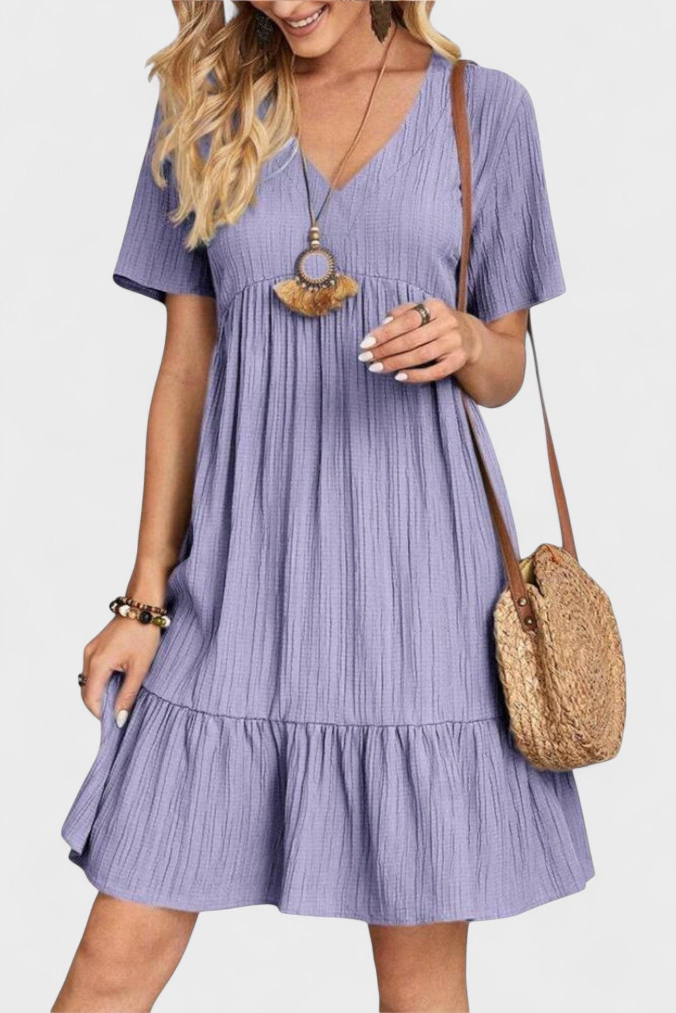 Maja – Boho dress – Black / S