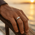 Maja – Geometric Ring – Silver / 16