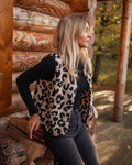 Maja – Leopard pattern vest – L