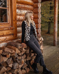 Maja – Leopard pattern vest – XL