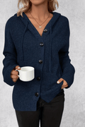 Maja – Lightweight Cardigan – Navy Blue / M