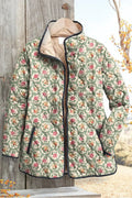 Maja – Quilted Coat – M