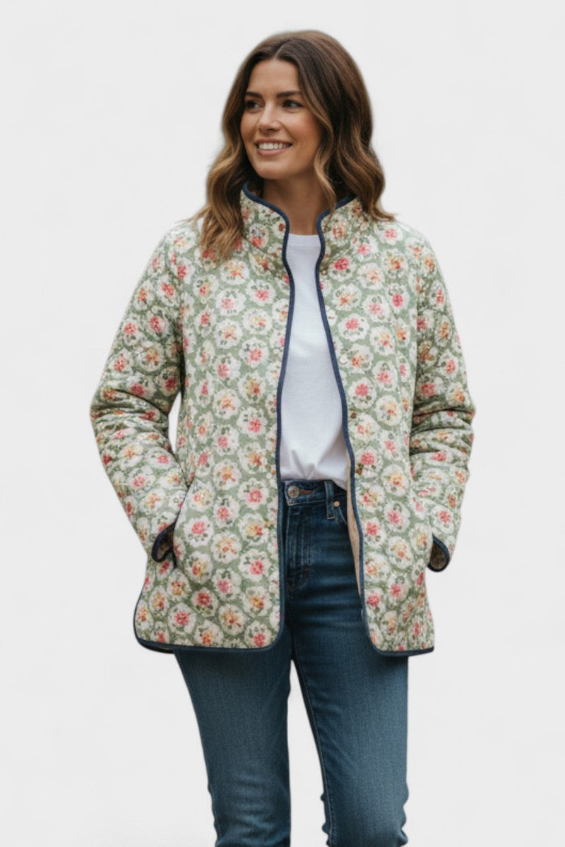 Maja – Quilted Coat – S