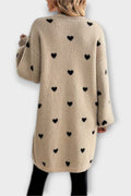 Majken – Heart cardigan – L