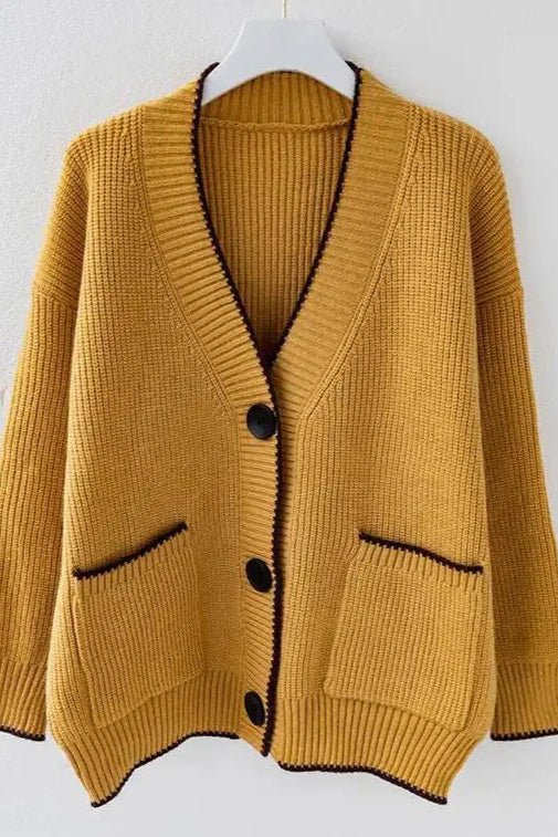 Majken – Oversize Knit – Yellow / S