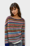 Malene – Retro Jumper – Blue / 2XS