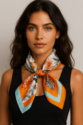 Malene – Cecile Silk Scarf