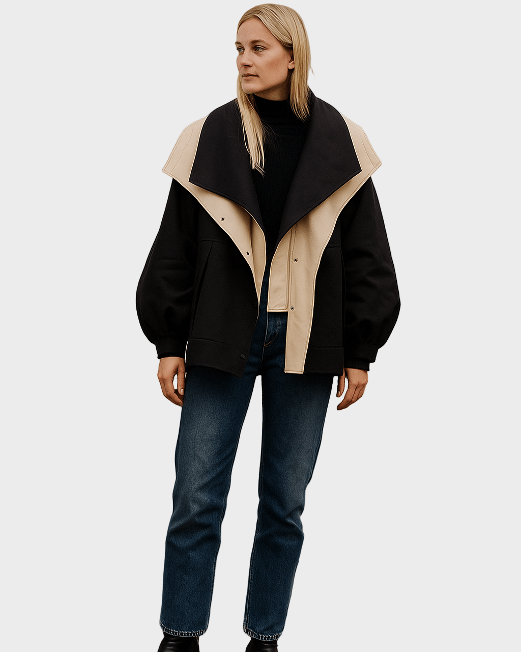 Malina – Waterproof windbreaker – White / S
