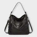 Malou – Retro Shoulder Bag – Black
