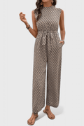 Marie – Geometric jumpsuit – M