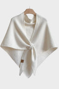 Marie – Wool scarf – Light Grey / One Size