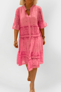 Mathilde – Lace blouse – Pink / S