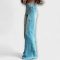 Mette – Boho Pants – Blue / M