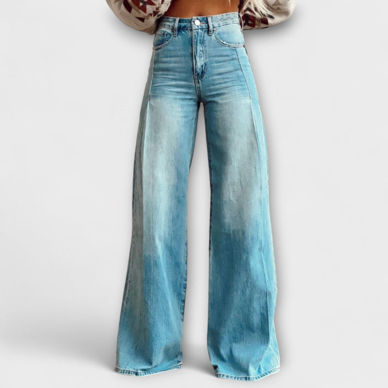 Mette – Boho Pants – Blue / S