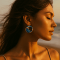 Mette – Hand painted earrings – image 2