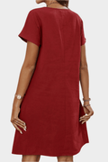 Mette – Zippered mini dress – M