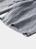 Mikkel – Gray Linen Shorts Mariner – Grey / XL