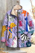 Mila – Printed jacket – M