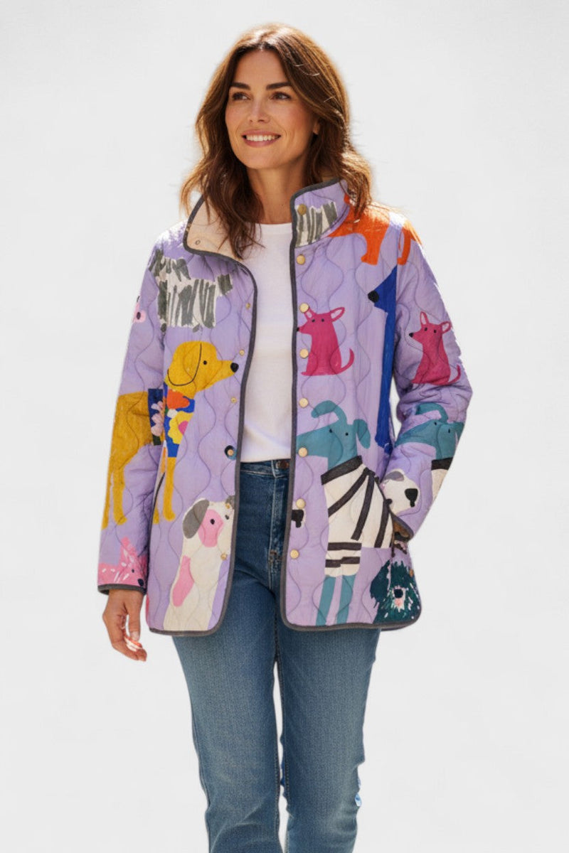 Mila – Printed jacket – S