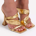 Mille – Elegant Heels – Golden / 39