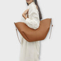 Mille – Aura Leather Bag – Grey